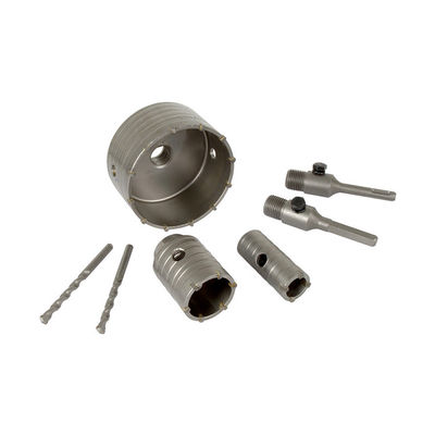 منشار ثقب TCT مقاس 30-160 مم لجدران الخرسانة مع ساق SDS Plus