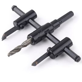 30mm-120mm قابل للتعديل دائرة هول المنشار القاطع مثقاب كيت لقطع الخشب