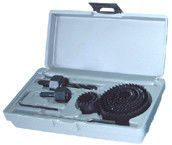 مجموعة منشار ثقب من الفولاذ عالي الكربون للخشب 13 قطعة 19-64 ملم