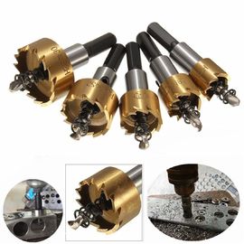 5 قطعة من مجموعة المنشارات الحفر HSS 16-30mm مغلفة بـ Ti للثقب المعدني
