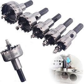 6 أجهزة HSS حفرة رأس مجموعة للصلب المقاوم للصدأ 12mm-22mm