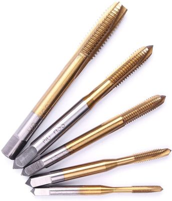 1.25 الملعب M8 الموضوع HSS 6542 حنفيات دوامة مدببة